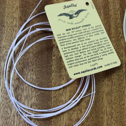 Aquila Nylgut Ukulele Strings — Soprano/Concert/Tenor, Low G