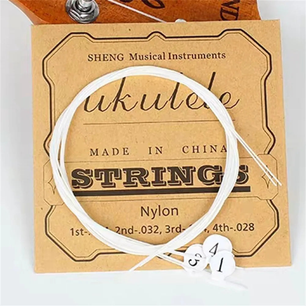 Nylon Ukulele Strings — 4-Pack (Fits 21", 23", 26")
