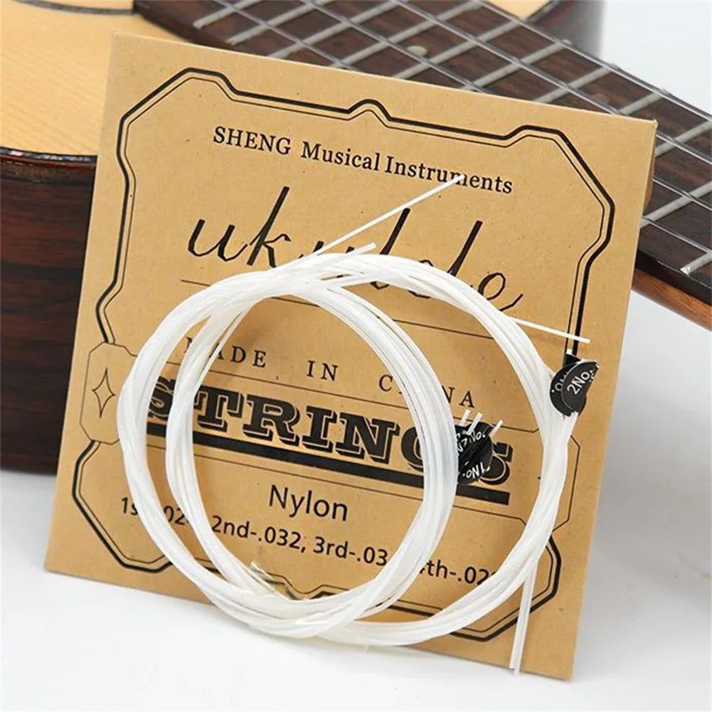 Nylon Ukulele Strings — 4-Pack (Fits 21", 23", 26")